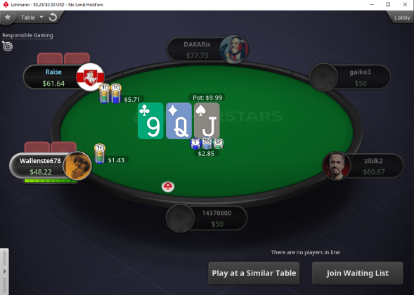 Online poker