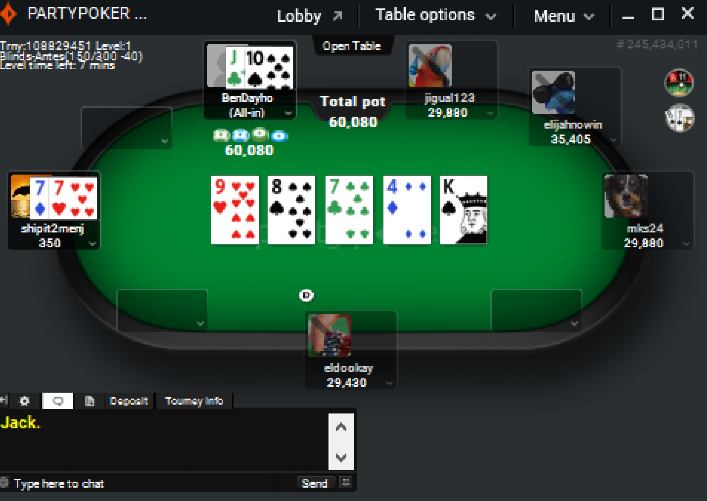 Online poker