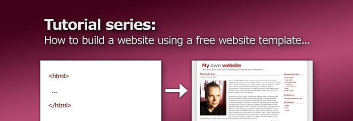 tutorial build websites